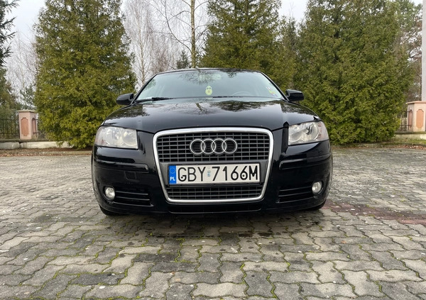 Audi A3 cena 15000 przebieg: 322687, rok produkcji 2008 z Miastko małe 211